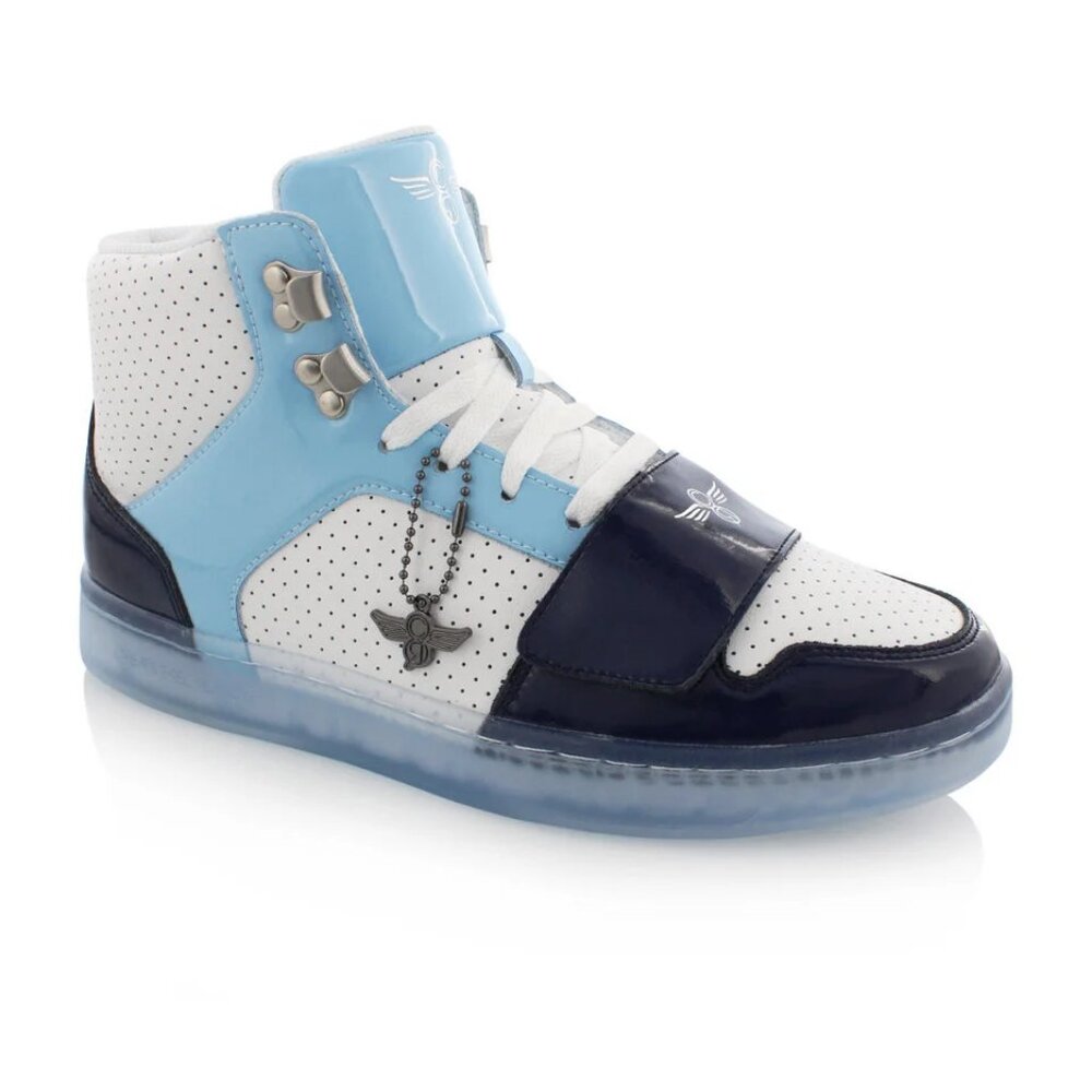 Creative Recreation Cesario HI XXI White/Navy/Sky Men's Size 12 NWOB